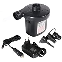 Woocika Bomba de Aire Eléctrica DC12V- AC230V 50Hz - Usado para Sofá Inflable- Colchón Hinchable- Juguetes Hinchable…